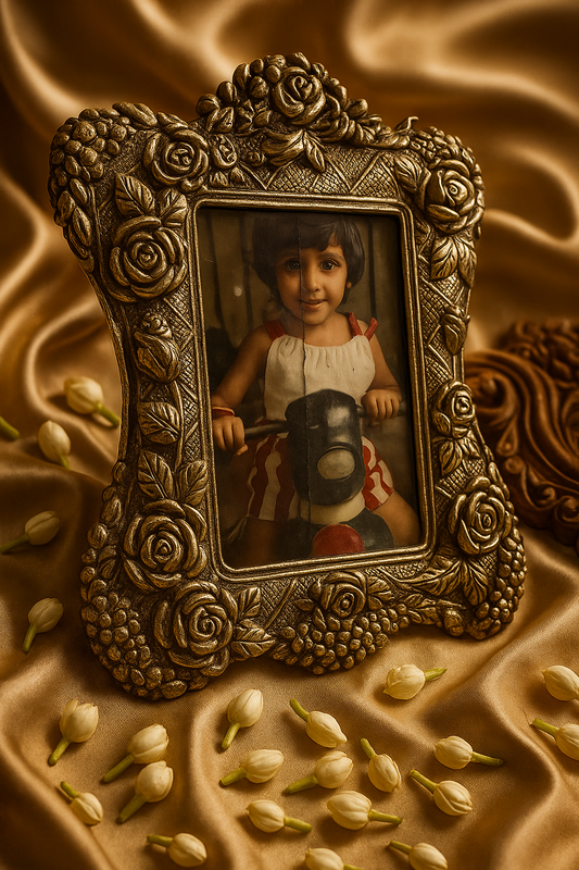 Antique Rose Photo Frame
