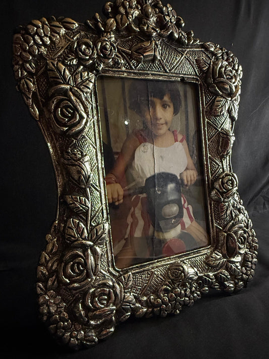 Antique Rose Photo Frame