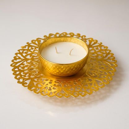 Golden candle